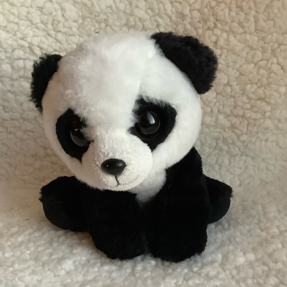 Ty Baboo VelveTy 2018 6 inch Panda Bear Plush Stuffed Animal Toy - Picture 2 of 7